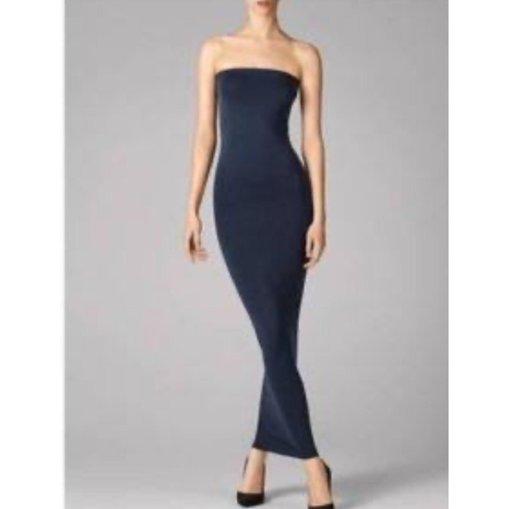 Wolford Fatal Dress Navy Medium